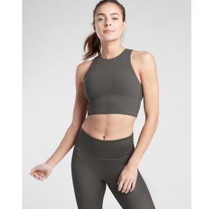 NWT Athleta A-C Conscious Crop | Arbor Olive